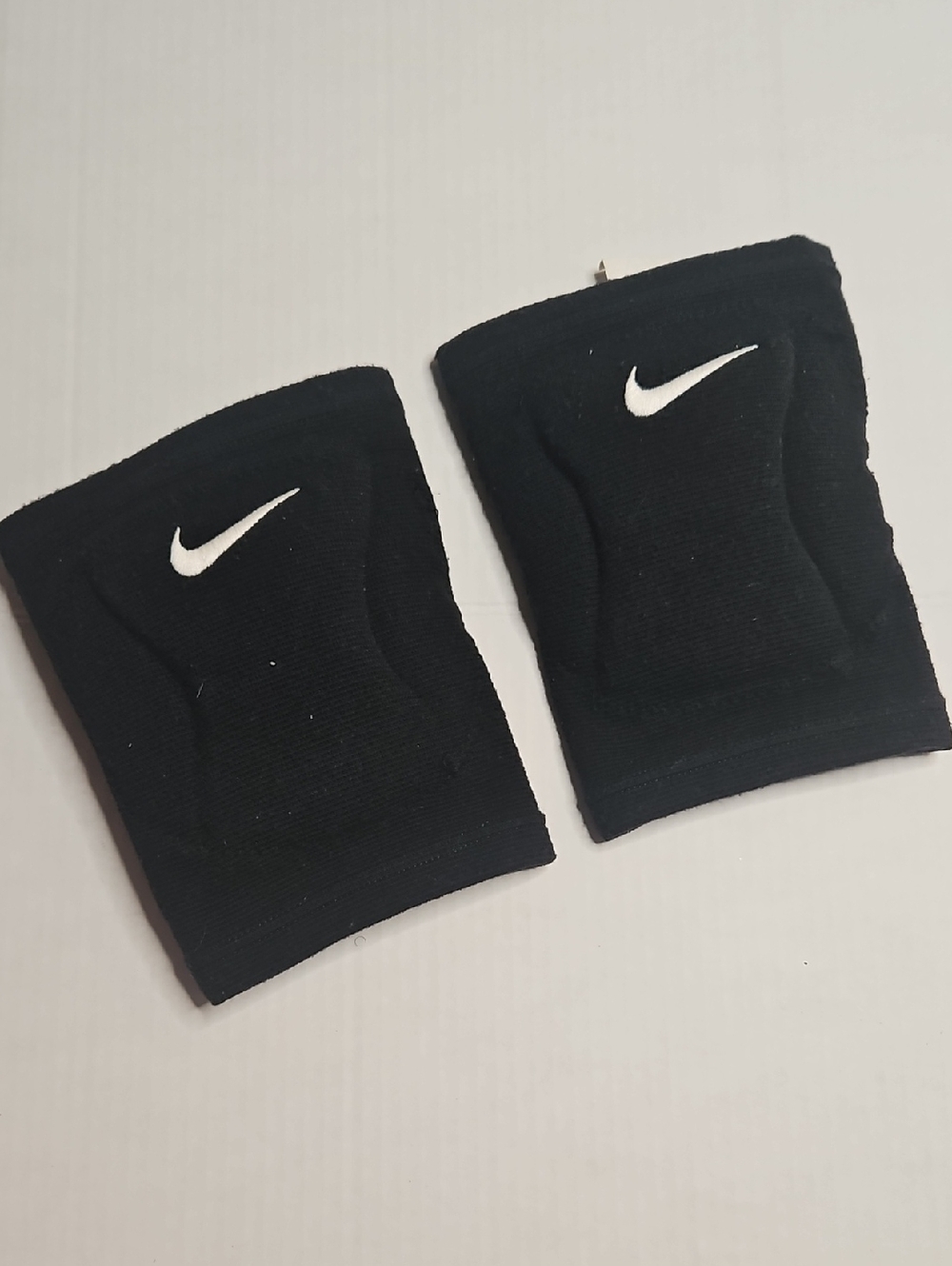 Nike Black Knee/Elbow Cushioned Pads with White Swoosh